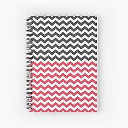 Georgia Chevron Spiral Notebook