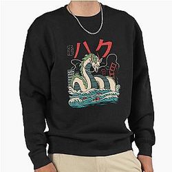Studios Ghibli Totoro Spirit Away Castle Pullover Sweatshirt