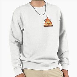 Calcifer Howl's Howling Castle Ghibli Pullover Sweatshirt