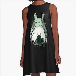 Studio Ghibli, Totoro, Spirited Away, Kiky, Castle, A-Line Dress