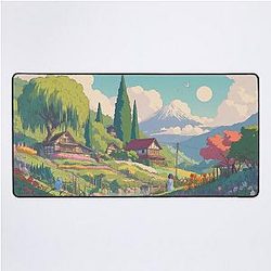 Studio Ghibli Landscape Desk Mat