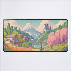 Studio Ghibli Landscape Desk Mat