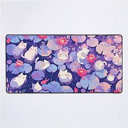 Kawaii Cat Mouse Pad 
Koi Pond Cute Mousepad
Purple Aesthetic Mousepad
Mouse Pad Anime Mousepad
Japanese Lofi Cute Ghibli Desk Mat