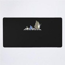 Across The Street Studio Ghibli Desk Mat