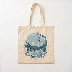 Kodama Studio Ghibli Cotton Tote Bag
