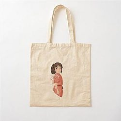 Chihiro Spirited Away Ghibli Cotton Tote Bag