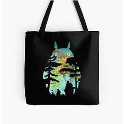 Studio Ghibli Totoro All Over Print Tote Bag