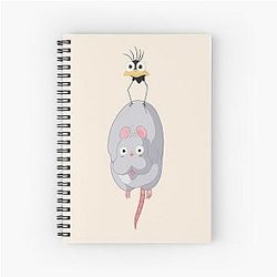 Boh and Yu Bird Ghibli Spiral Notebook