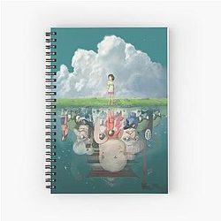Studio Ghibli Spiral Notebook