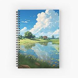 Ghibli Landscape Notebook