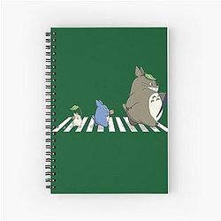 Across The Street Spiral Notebook