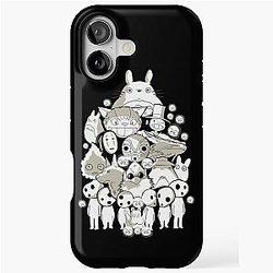 Studio Ghibli, Totoro, Spirited Away, Castle in the Sky iPhone Tough Case