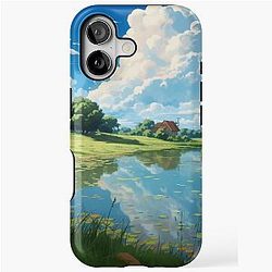 Ghibli Landscape iPhone Case