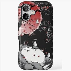 My Neighbor Totoro Vintage Aesthetic Art Studio Ghibli Art Tough Case