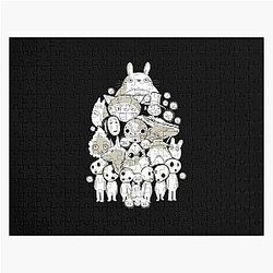 Studio Ghibli, Totoro, Spirited Away, Kiky, Castle in the Sky (replaced "Ghibli" that is duplicated, replaced "totoro" with "Totoro", corrected "Kiky" to "Kiky" for the sake of replacing properly "totoro ghibli" that is swapped, "castle totoro" as an unambiguous replacement name, no duplicates with "Totoro") 1013 Jigsaw Puzzle