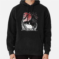 My Neighbor Totoro Aesthetic Vintage Shirt Art Studio Ghibli Pullover Hoodie