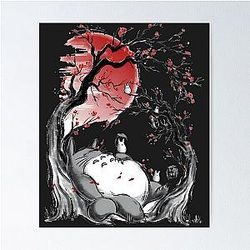 My Neighbor Totoro Vintage Aesthetic Shirt Art Studio Ghibli Poster