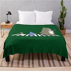Across The Street Studio Throw Blanket