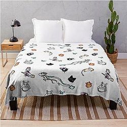 Ghibli Throw Blanket