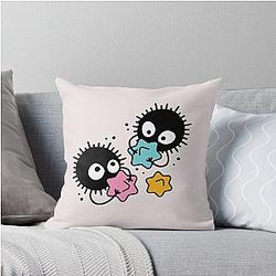 Soo Studio Ghibli Throw Pillow