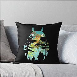 Studio Ghibli Totoro Spirited Away Throw Pillow