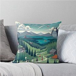 Studio Ghibli Throw Pillow