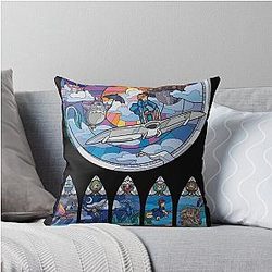 Studio Ghibli Throw Pillow