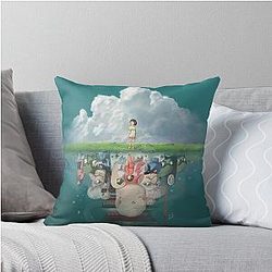 Studio Ghibli Throw Pillow