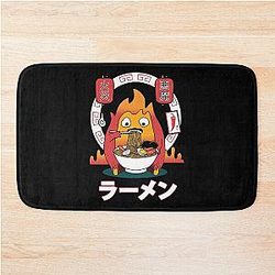 Spicy Calcifer Bath Mat