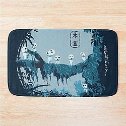 Kodama Studio Ghibli Bath Mat