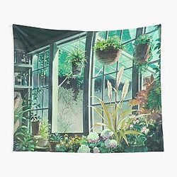 Ghibli Floral Tapestry