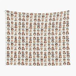 Ghibli faces Tapestry