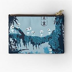 Kodama studio ghibli Zipper Pouch