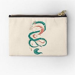 Haku dragon Spirited Away Ghibli Zipper Pouch