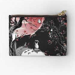 My Neighbor Totoro Vintage Aesthetic Ghibli Art Shirt Zipper Pouch