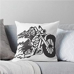 Ghost Rider Throw Pillow
