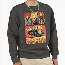 Ghost Rider Comic Panel Sweatshirt