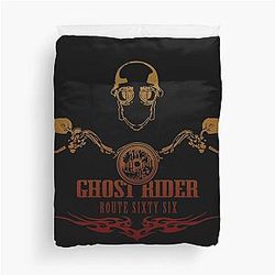 Ghost Rider USA Route 66 Harley Chopper Duver Cover