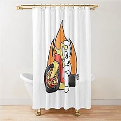 Ghost Rider Shower Curtain