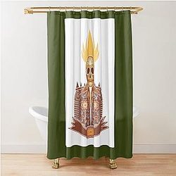 Day of the Dead Ghost Rider Shower Curtain