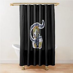 Ghost Rider Lightweight Hoodie Shower Curtain