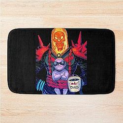 Cosmic Ghost Rider Bath Mat