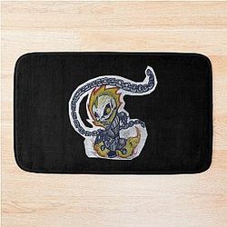 Ghost Rider Lightweight Hoodie Bath Mat