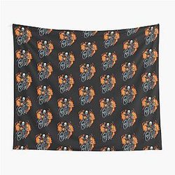 Ghost Rider Motorcycle Tapestry