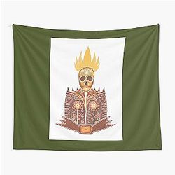 Day of the Dead Ghost Rider Tapestry