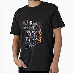 Skull Ghost Rider on t-shirt Premium T-Shirt