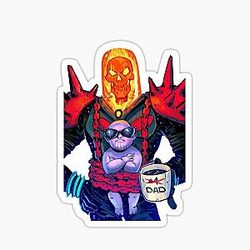 Cosmic Ghost Rider Sticker