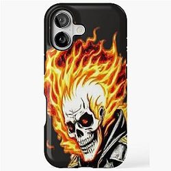 Ghost Rider The Flaming Spirit iPhone Case