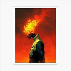 Always Burning Spirit Ghost Rider Vengeance Sticker