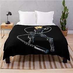Ghost Rider Throw Blanket